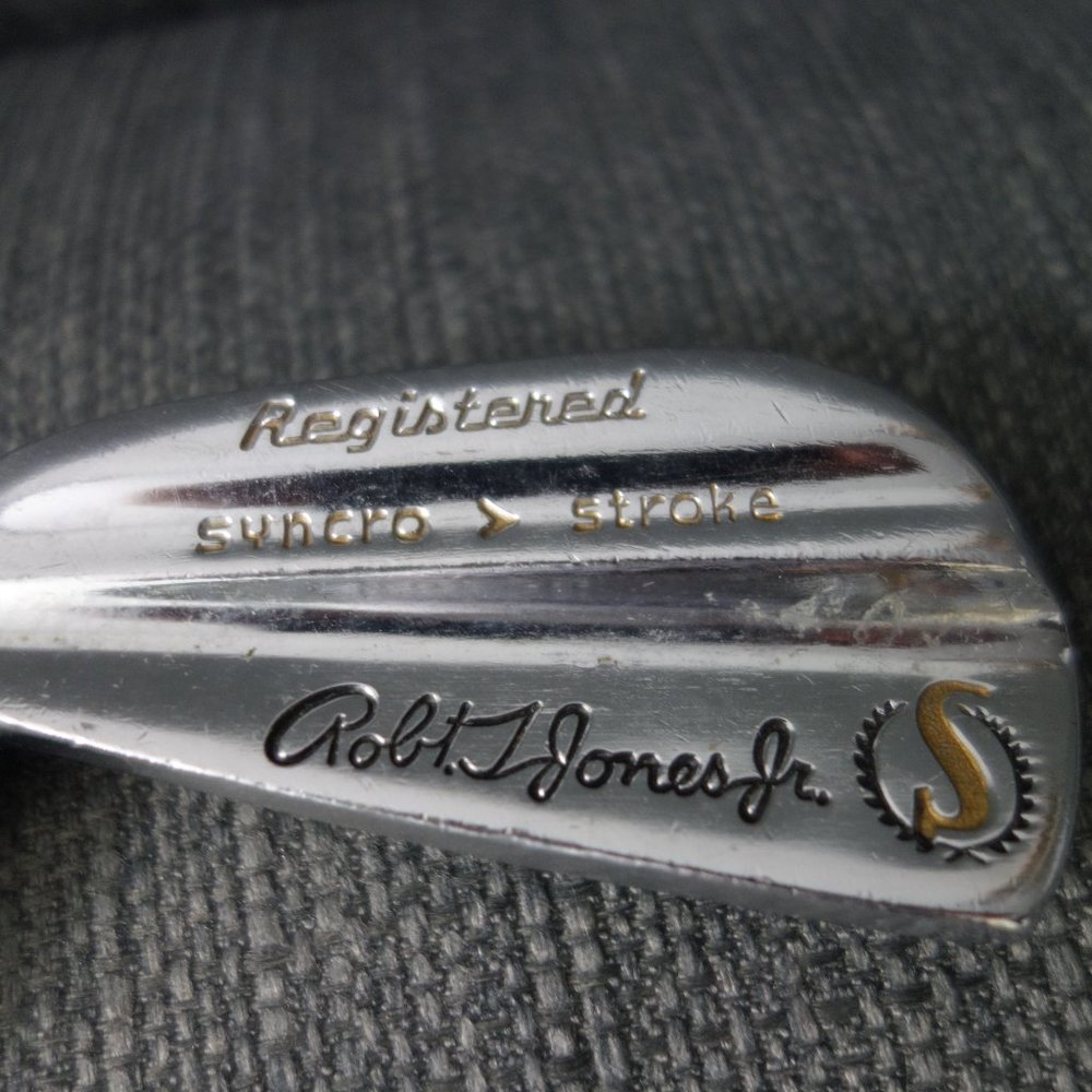Vintage Spalding Robert Jones Jr. Registered Syncro Stroke Left Handed 2 Iron
